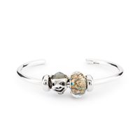 Charm Trollbeads Beads in Argento Labradorite TAGBE-00289 - TAGBE-00289